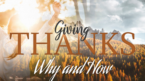 GIVING THANKS - WEEK 4